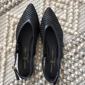 Chinese Laundry Mesh Slingback Flats